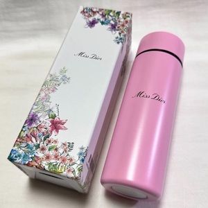 Christian Dior Miss Dior Stainless Steel Tumbler Mini Water Bottle Pink 0.13L